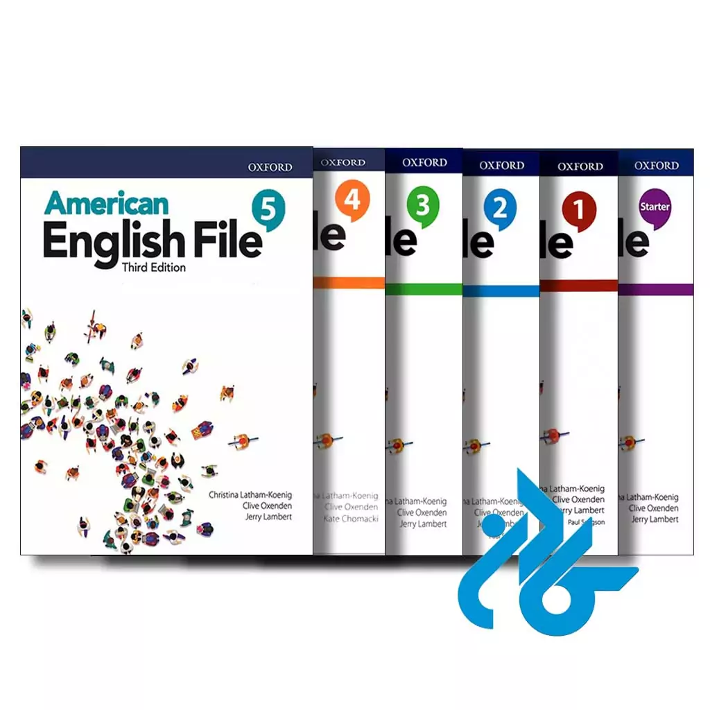 قیمت پک کامل کتاب های American English File 3rd ویرایش سوم