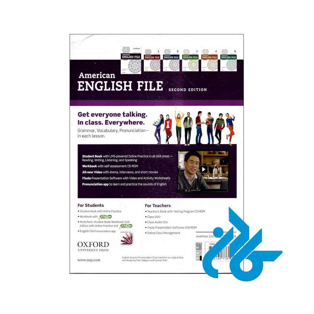 پی دی اف کتاب american english file starter 2nd