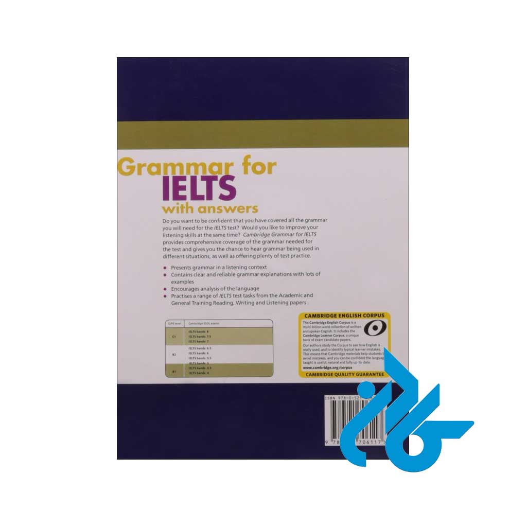خرید کتاب Cambridge grammar for IELTS