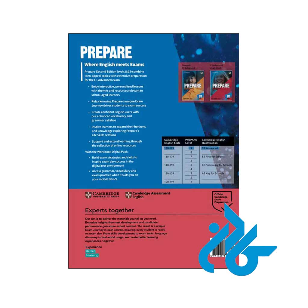 قیمت کتاب Prepare C1 level 9 2nd