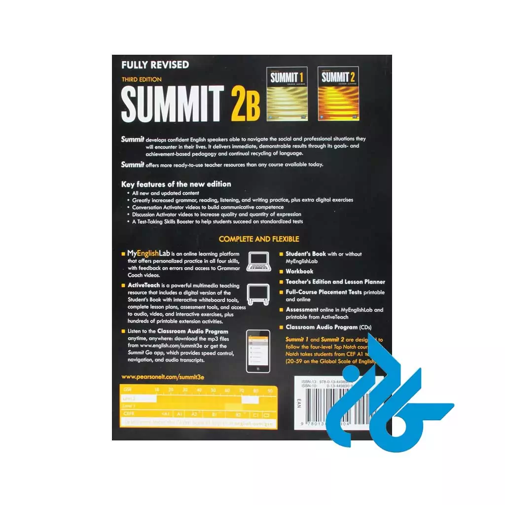 خرید کتاب summit 2b 3rd