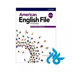 کتاب american english file starter 3rd
