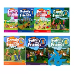 پک کامل کتاب های American Family and Friends full pack 2nd