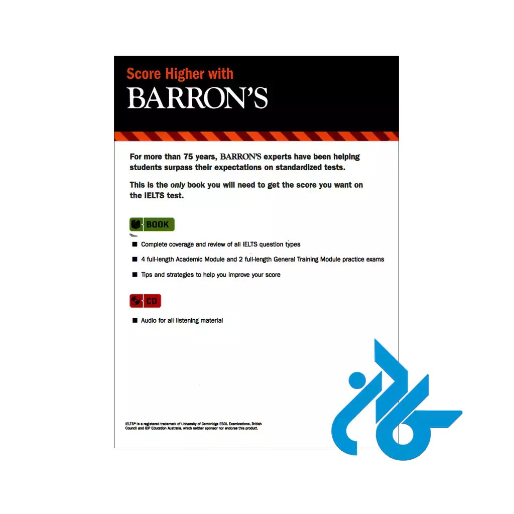 خرید کتاب Barrons IELTS 5th Edition