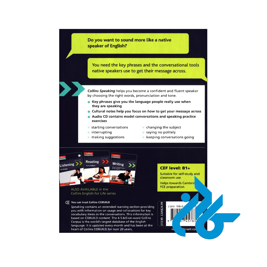 قیمت کتاب Collins English for Life Speaking B1+ Intermediate