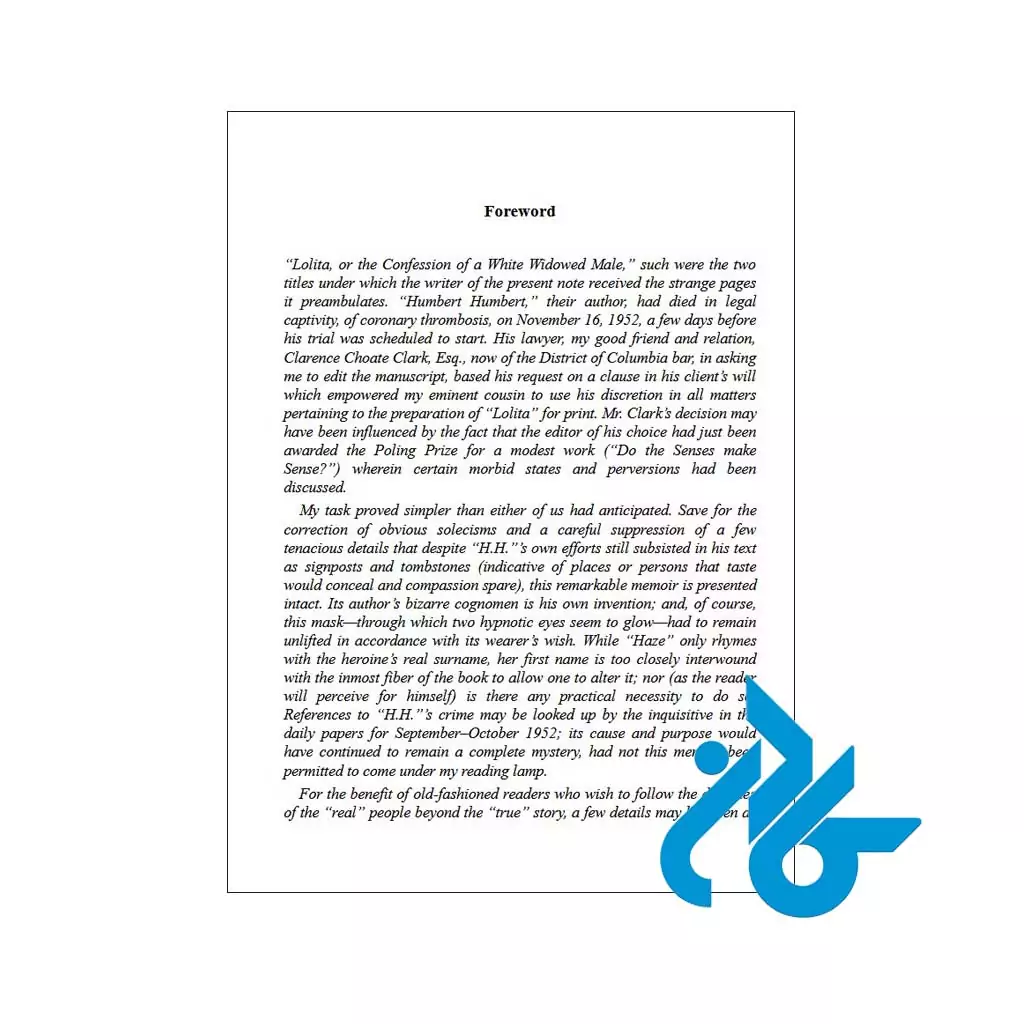 قیمت کتاب Lolita