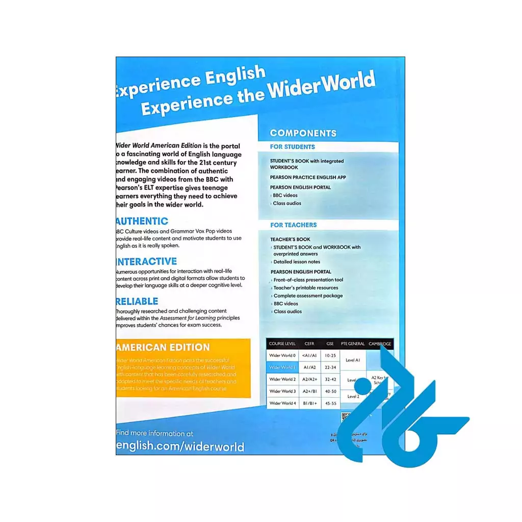 قیمت کتاب Wider World 1 American Edition